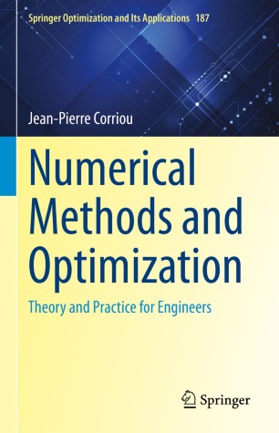 Nouvelle parution d’ouvrage « Méthodes numériques et optimisation – Théorie et pratique pour l’ingénieur »